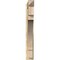 Ekena Millwork Merced Arts & Crafts Rough Sawn Outlooker, Douglas Fir, 6"W x 36"D x 44"H OUT06X36X44MRC03RDF - alternate 2